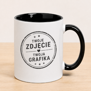 Personalizowany kubek ceramiczny z własnym nadrukiem i zdjęciem