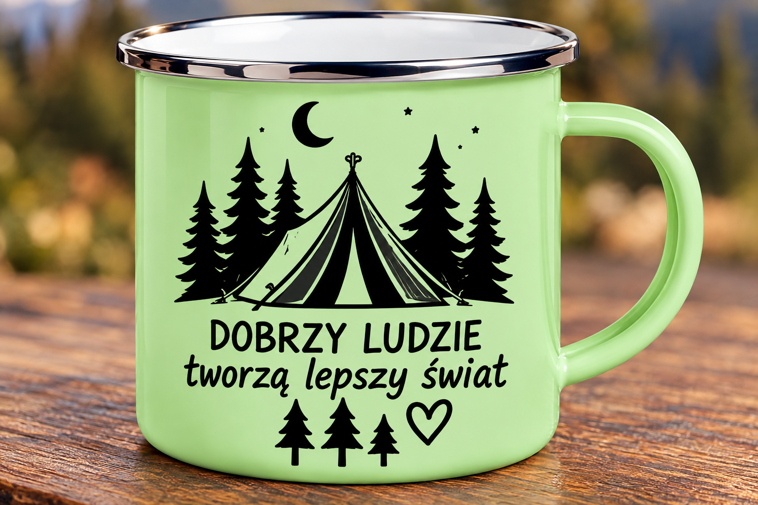 Kubek metalowy personalizowany harcerski # 4