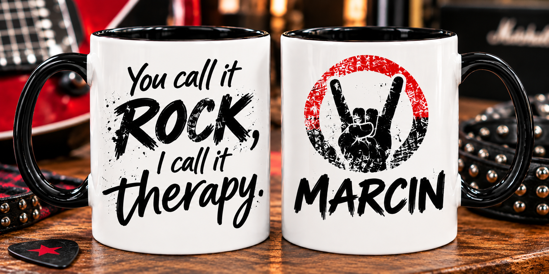 Kubek personalizowany Rock