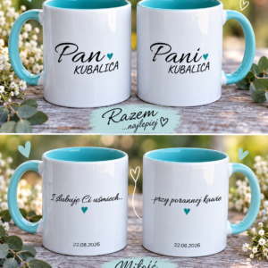 Kubek personalizowany dla pary młodej #1